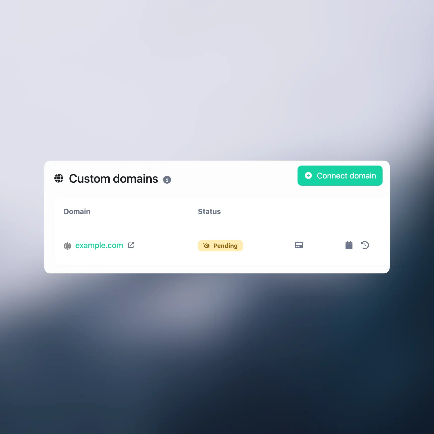66pusher custom domain configuration settings